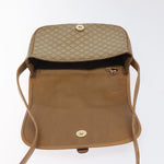 Celine Vintage Macadam Shoulder Bag Canvas and Leather - image 20
