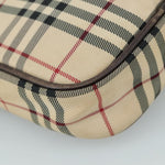 Burberry Nova check Shoulder bag Canvas and Leather - image 8