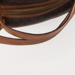 Celine Vintage Macadam Handbag Canvas and Leather - image 8