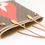 Louis Vuitton Neverfull NM Tote Limited Edition Game On Monogram Canvas MM - image 12