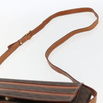 Celine Vintage Macadam Shoulder Bag Canvas and Leather - image 17