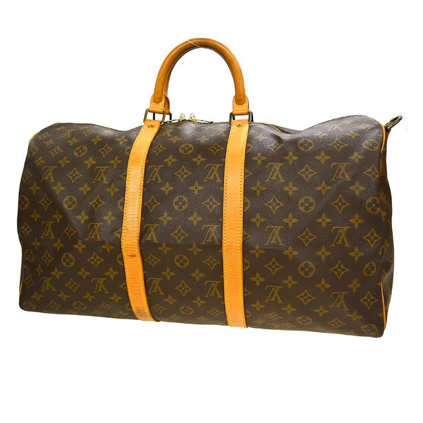 Louis Vuitton Keepall Bandouliere Bag Monogram Canvas 50