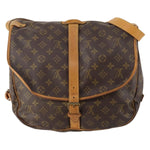 Louis Vuitton Saumur Handbag Monogram Canvas 35 - image 2
