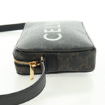 Celine Logo Messenger Bag Triomphe Coated Canvas Medium - image 4