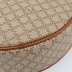 Celine Vintage Macadam Shoulder Bag Canvas and Leather - image 9