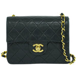 Chanel Vintage Square Classic Single Flap Bag Quilted Leather Medium - image 1