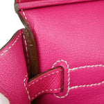 Hermes Birkin Handbag Pink Epsom with Palladium Hardware 35 - image 19
