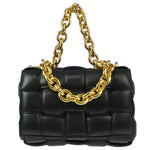 Bottega Veneta Cassette Chain Crossbody Bag Padded Maxi Intrecciato Leather - image 1