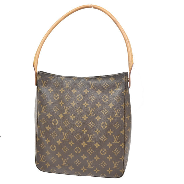 Louis Vuitton Monogram Looping Handbag Monogram Canvas GM