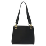 Salvatore Ferragamo Gancini Shoulder Bag Leather - image 1