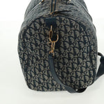 Christian Dior Vintage Trotter Boston Bag Diorissimo Canvas Medium - image 5