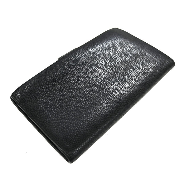 Chanel Timeless CC French Wallet Caviar Long
