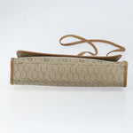 Christian Dior Vintage Honeycomb Shoulder Bag Canvas and Leather - image 14