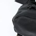 Fendi Logo Flap Drawstring Backpack Leather - image 11