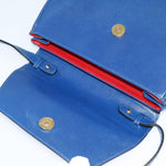 Celine Vintage Circle Logo Crossbody Bag Leather Small - image 16