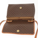 Celine Vintage Macadam Shoulder Bag Canvas Small - image 19