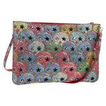 Christian Louboutin Loubiclutch Spiked Printed Leather - image 1
