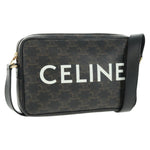 Celine Logo Messenger Bag Triomphe Coated Canvas Medium - image 17