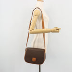 Celine Vintage Macadam Shoulder Bag Canvas and Leather - image 13