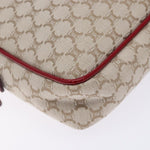 Celine Vintage Macadam Shoulder Bag Canvas Small - image 10