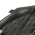 Chanel Chocolate Bar CC Tote Quilted Leather Small - image 9