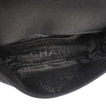Chanel Chocolate Bar Flap Bag Quilted Satin Mini - image 3