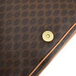 Celine Vintage Macadam Shoulder Bag Canvas and Leather - image 10