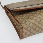 Celine Vintage Macadam Shoulder Bag Canvas and Leather - image 10