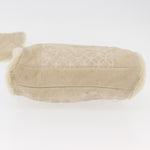 Chanel Vintage Embroidered CC Chain Tote Quilted Suede and Shearling - image 15