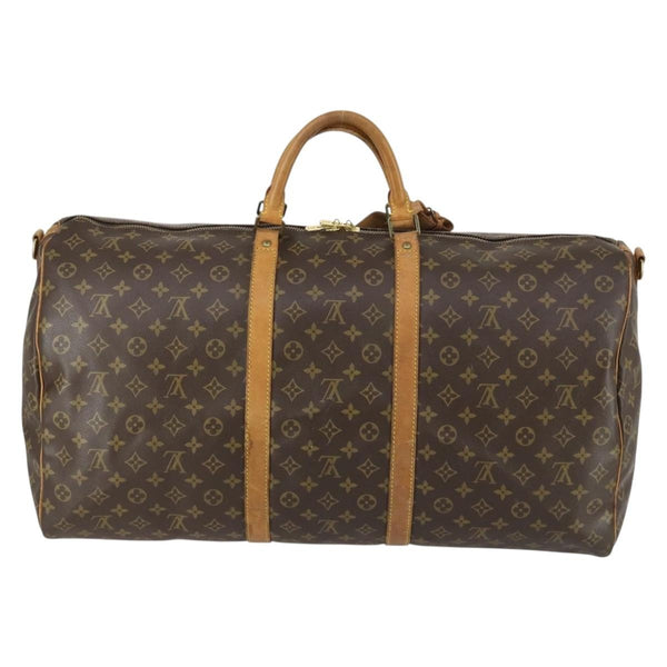 Louis Vuitton Keepall Bandouliere Bag Monogram Canvas 60