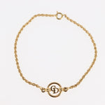Christian Dior Vintage Logo Bracelet Metal - image 2