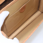 Celine Vintage Macadam Shoulder Bag Canvas and Leather - image 5
