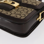 Celine Vintage Horse Carriage C Macadam Shoulder Bag Canvas and Leather - image 9