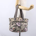 Chanel Vintage Floral Tote Canvas - image 15