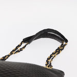 Bally Vintage Chain Shoulder Bag Quilted Leather - image 15