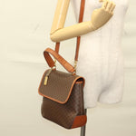 Celine Triomphe vintage handbag Macadam canvas - image 9