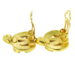 Chanel CC logo heart Gold-plated - image 3