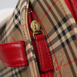 Burberry Nova Check Tote Canvas and Leather - image 20
