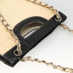Chanel Chocolate Bar Shopping Tote Quilted Patent Large - image 16