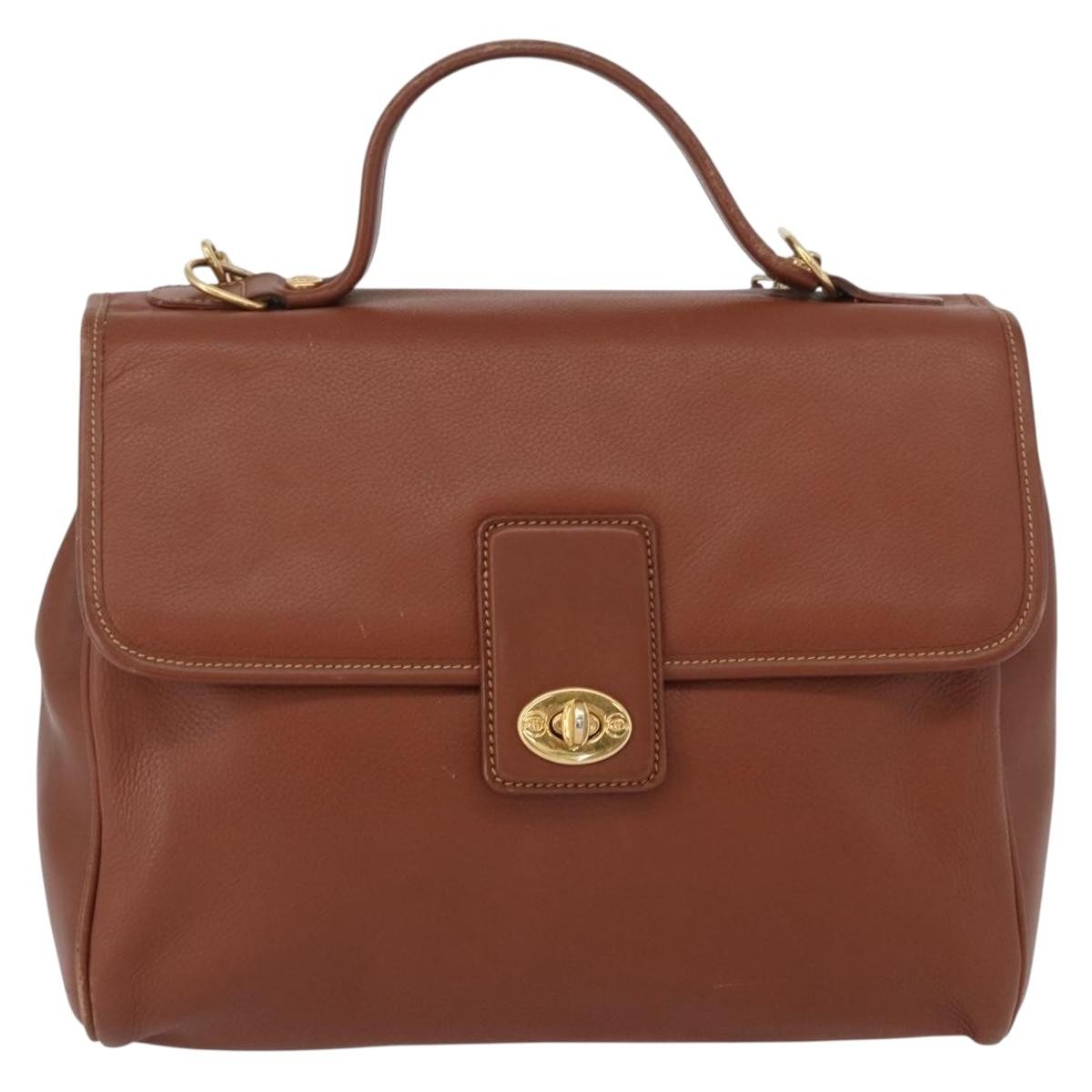 Gucci Vintage Handbag Leather - image 1