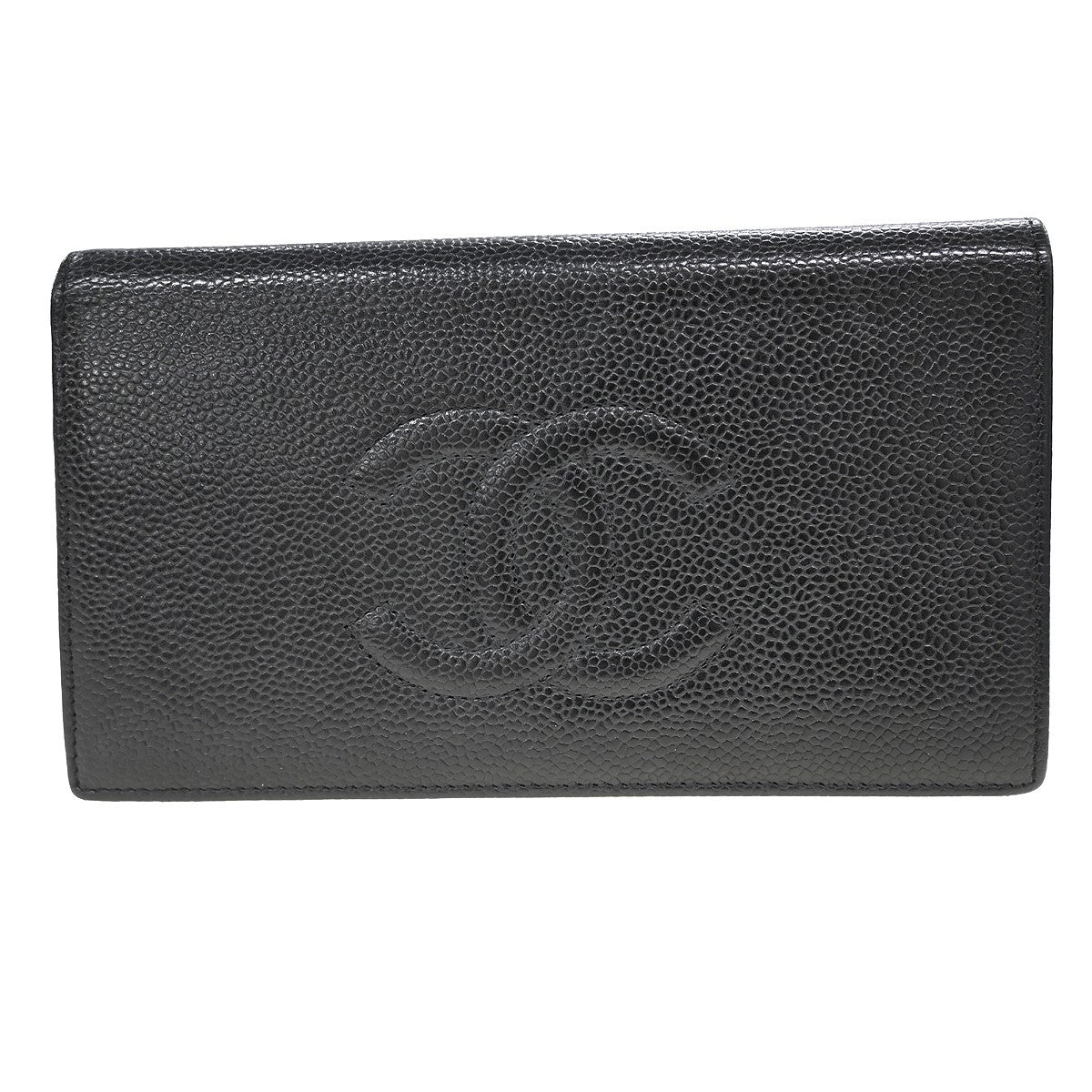Chanel Timeless CC French Wallet Caviar Long - image 1