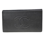 Chanel Timeless CC French Wallet Caviar Long - image 1