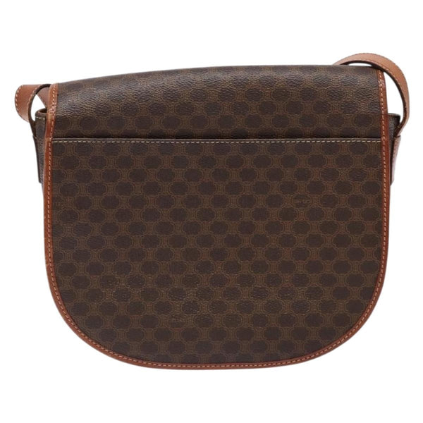 Celine Macadam Shoulder Bag PVC Leather