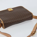 Celine Vintage Macadam Shoulder Bag Canvas and Leather - image 15