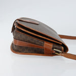 Celine Vintage Macadam Shoulder Bag Canvas and Leather - image 3
