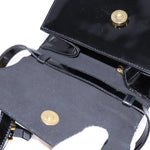 Salvatore Ferragamo Vintage Vara Bow Top Handle Bag Patent Leather - image 13