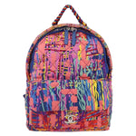 Chanel CC Pocket Backpack Quilted Printed Foulard Medium - image 1