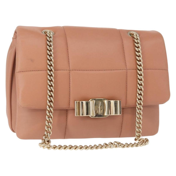 Salvatore Ferragamo Vara Soft Flap Bag Quilted Leather Small - image 1