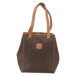Celine Vintage Macadam Shoulder Bag Canvas and Leather - image 1
