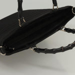 Gucci Vintage Bamboo Handle Bag Nylon - image 16